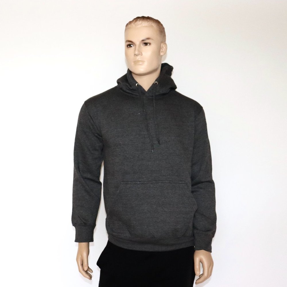 MEN Gray Hooded Sweatshirt